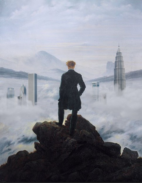 wanderer by the see2